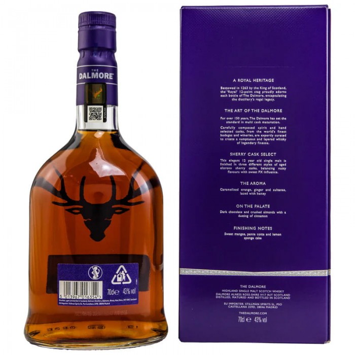 Купить виски Dalmore 12 Sherry Cask в Украине и Киеве, лучшая цена